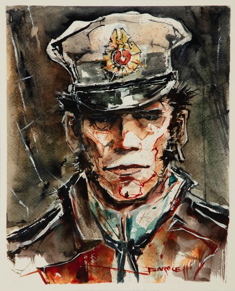 Carlos Barocelli : Corto Maltese  - Asta Fumetti: Tavole e Illustrazioni Originali - Associazione Nazionale - Case d'Asta italiane
