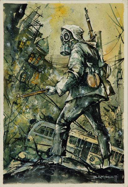 Carlos Barocelli : L'Eternauta  - Asta Fumetti: Tavole e Illustrazioni Originali - Associazione Nazionale - Case d'Asta italiane