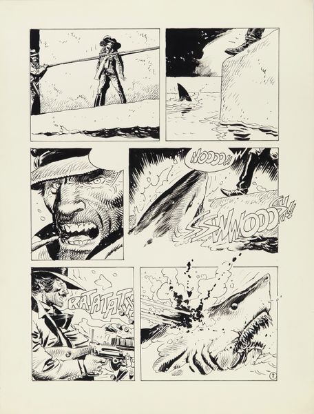 Enrique Breccia : Alvar Mayor  - Asta Fumetti: Tavole e Illustrazioni Originali - Associazione Nazionale - Case d'Asta italiane