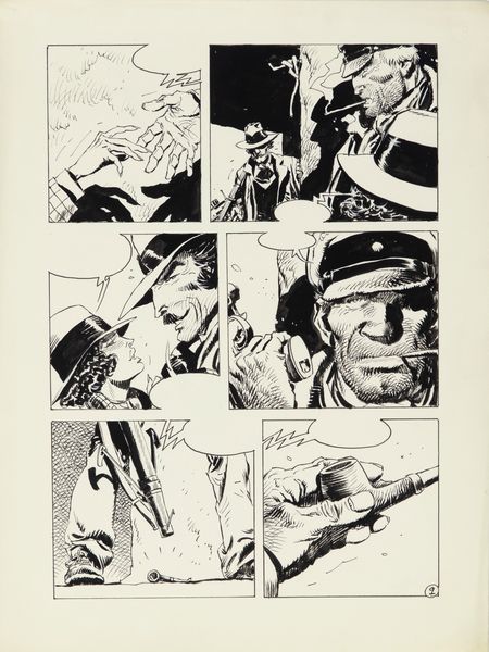 Enrique Breccia : Alvar Mayor  - Asta Fumetti: Tavole e Illustrazioni Originali - Associazione Nazionale - Case d'Asta italiane