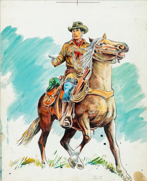 Franco Donatelli : Il Piccolo Ranger - Il trionfo di Kit  - Asta Fumetti: Tavole e Illustrazioni Originali - Associazione Nazionale - Case d'Asta italiane