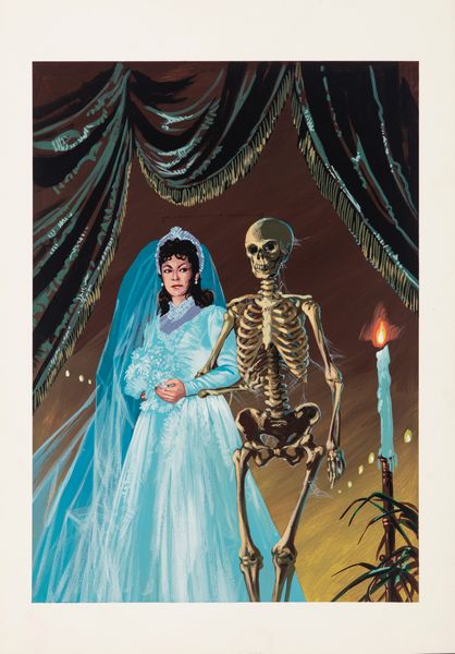 Giuseppe Festino : Il Vampiro - La sposa maledetta  - Asta Fumetti: Tavole e Illustrazioni Originali - Associazione Nazionale - Case d'Asta italiane