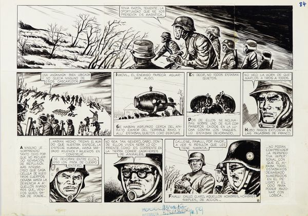 Solano Lopez : L'Eternauta  - Asta Fumetti: Tavole e Illustrazioni Originali - Associazione Nazionale - Case d'Asta italiane