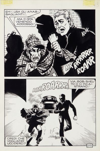 Magnus (Roberto Raviola) : Alan Ford - Il dente cariato  - Asta Fumetti: Tavole e Illustrazioni Originali - Associazione Nazionale - Case d'Asta italiane