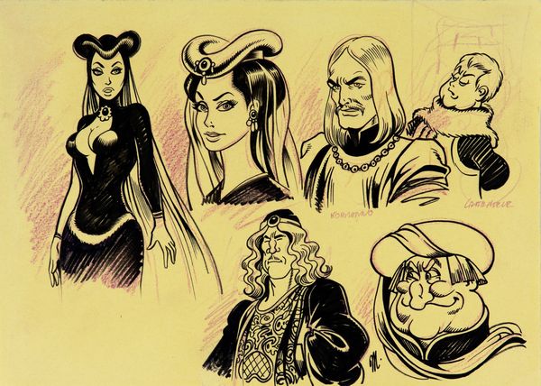 Magnus (Roberto Raviola) : La compagnia della forca  - Asta Fumetti: Tavole e Illustrazioni Originali - Associazione Nazionale - Case d'Asta italiane