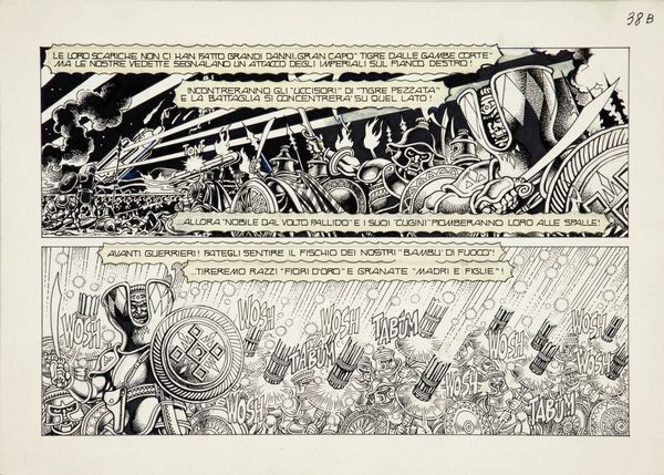 Magnus (Roberto Raviola) : I Briganti - Governanti e rivali  - Asta Fumetti: Tavole e Illustrazioni Originali - Associazione Nazionale - Case d'Asta italiane