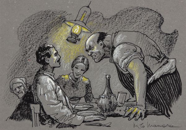 Milo Manara : Il trombettiere  - Asta Fumetti: Tavole e Illustrazioni Originali - Associazione Nazionale - Case d'Asta italiane