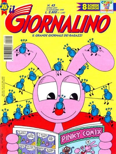 Massimo Mattioli : Pinky  - Asta Fumetti: Tavole e Illustrazioni Originali - Associazione Nazionale - Case d'Asta italiane