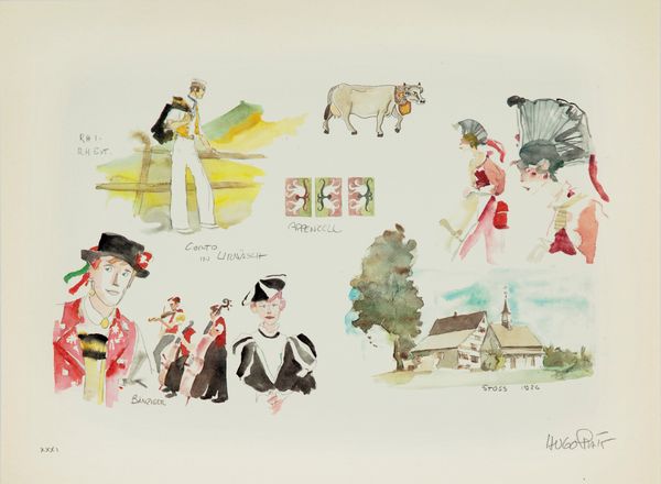 Hugo Pratt : ...et in Helvetia Corto  - Asta Fumetti: Tavole e Illustrazioni Originali - Associazione Nazionale - Case d'Asta italiane
