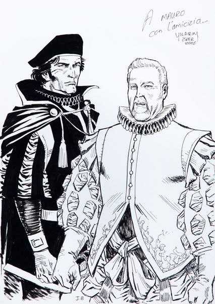 Orer Yildirim : Dago e John Buscema  - Asta Fumetti: Tavole e Illustrazioni Originali - Associazione Nazionale - Case d'Asta italiane