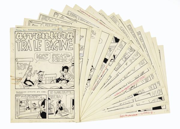 Vittorio Coliva : Avventura tra le pagine  - Asta Fumetti: Tavole e Illustrazioni Originali - Associazione Nazionale - Case d'Asta italiane