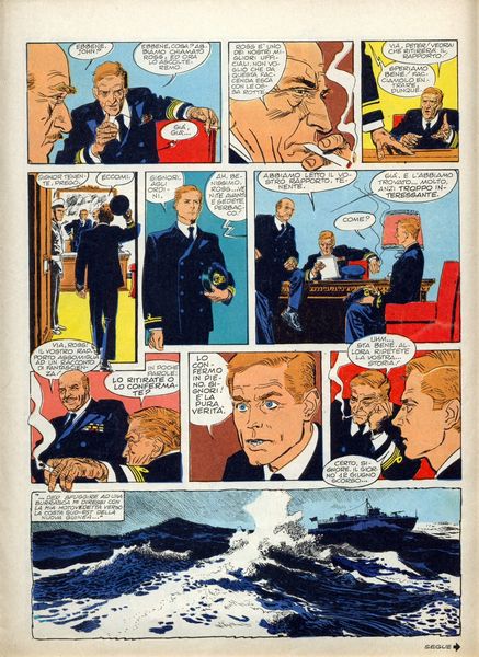 Aldo Di Gennaro : La notte della luna tremante  - Asta Fumetti: Tavole e Illustrazioni Originali - Associazione Nazionale - Case d'Asta italiane