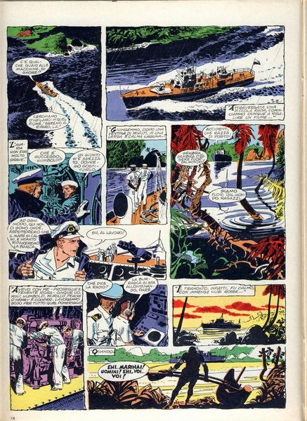 Aldo Di Gennaro : La notte della luna tremante  - Asta Fumetti: Tavole e Illustrazioni Originali - Associazione Nazionale - Case d'Asta italiane