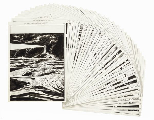 Giuseppe Montanari & Ernesto Grassani : Dylan Dog - Il faro  - Asta Fumetti: Tavole e Illustrazioni Originali - Associazione Nazionale - Case d'Asta italiane