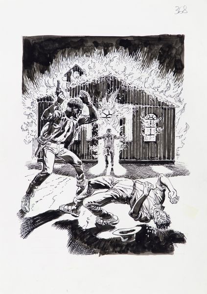 Roberto Diso : Mister No - Delirio!  - Asta Fumetti: Tavole e Illustrazioni Originali - Associazione Nazionale - Case d'Asta italiane