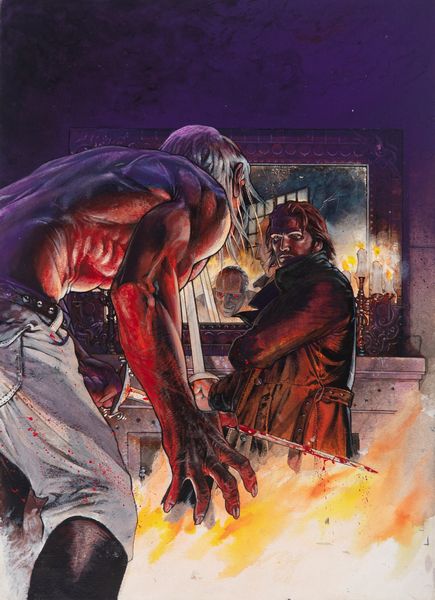 Arturo Lozzi : Dampyr  - Asta Fumetti: Tavole e Illustrazioni Originali - Associazione Nazionale - Case d'Asta italiane