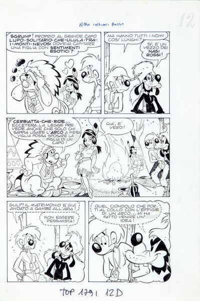 Massimo De Vita : Alla ricerca della pietra zodiacale  - Asta Fumetti: Tavole e Illustrazioni Originali - Associazione Nazionale - Case d'Asta italiane