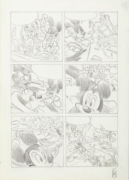 Paolo Mottura : Metopolis  - Asta Fumetti: Tavole e Illustrazioni Originali - Associazione Nazionale - Case d'Asta italiane