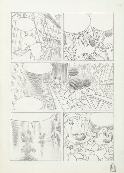 Paolo Mottura : Metopolis  - Asta Fumetti: Tavole e Illustrazioni Originali - Associazione Nazionale - Case d'Asta italiane