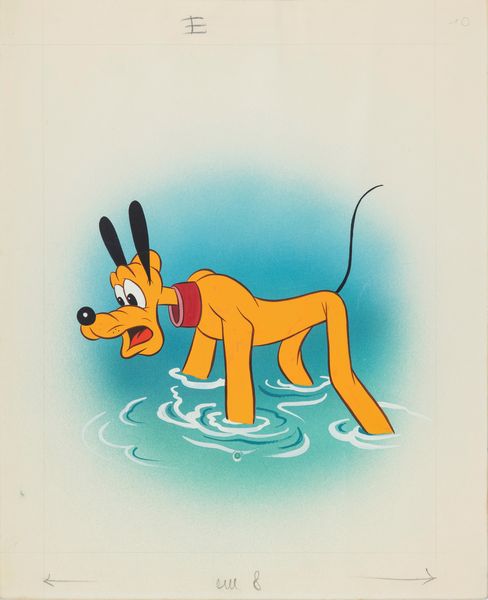 Wolfgang Schafer : Pluto e la foca  - Asta Fumetti: Tavole e Illustrazioni Originali - Associazione Nazionale - Case d'Asta italiane