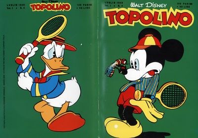 Ambrogio Vergani : Topolino n. 4  - Asta Fumetti: Tavole e Illustrazioni Originali - Associazione Nazionale - Case d'Asta italiane