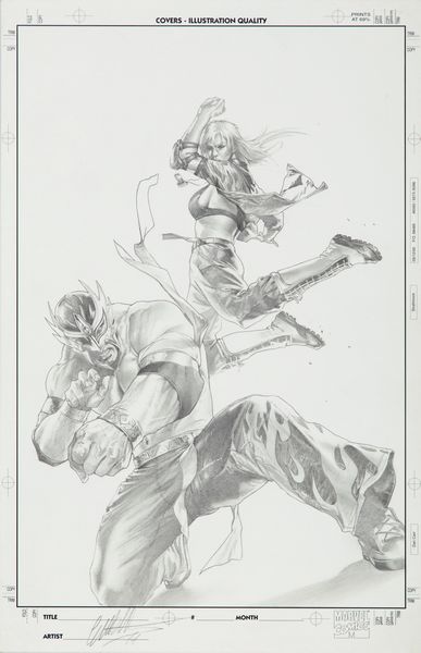 Gabriele Dell‘Otto : Virtua Fighter  - Asta Fumetti: Tavole e Illustrazioni Originali - Associazione Nazionale - Case d'Asta italiane