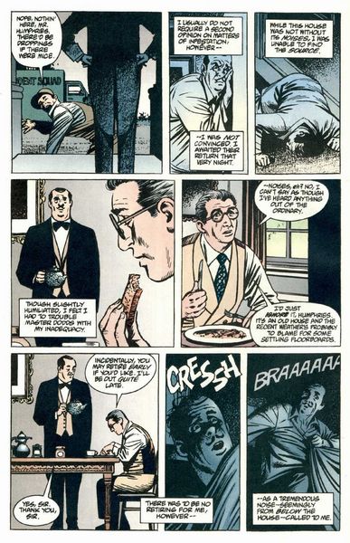 David Lloyd : Sandman Mystery Theatre Annual - The Butler  - Asta Fumetti: Tavole e Illustrazioni Originali - Associazione Nazionale - Case d'Asta italiane