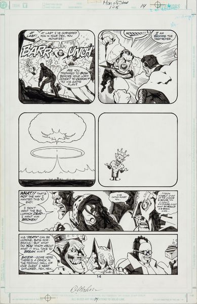 Doug Mahnke : Superman: The Man of Steel - The Reign of Emperor Joker  - Asta Fumetti: Tavole e Illustrazioni Originali - Associazione Nazionale - Case d'Asta italiane