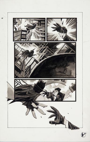 Matteo Scalera : Batman: White Knight Presents Harley Quinn  - Asta Fumetti: Tavole e Illustrazioni Originali - Associazione Nazionale - Case d'Asta italiane