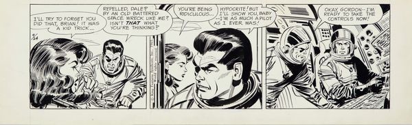 Dan Barry : Flash Gordon  - Asta Fumetti: Tavole e Illustrazioni Originali - Associazione Nazionale - Case d'Asta italiane