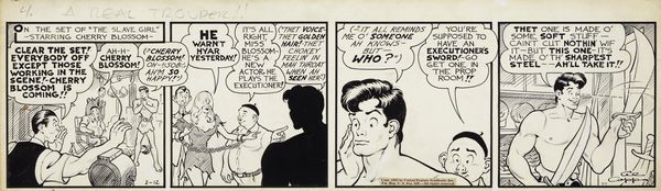 Al Capp : Li'l Abner  - Asta Fumetti: Tavole e Illustrazioni Originali - Associazione Nazionale - Case d'Asta italiane