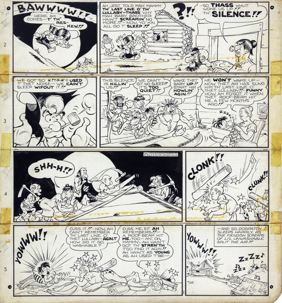 Al Capp : Li'l Abner  - Asta Fumetti: Tavole e Illustrazioni Originali - Associazione Nazionale - Case d'Asta italiane