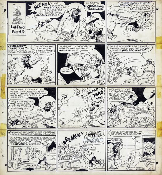 Al Capp : Li'l Abner  - Asta Fumetti: Tavole e Illustrazioni Originali - Associazione Nazionale - Case d'Asta italiane