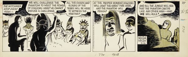 Wilson McCoy : The Phantom - The Flying Horse  - Asta Fumetti: Tavole e Illustrazioni Originali - Associazione Nazionale - Case d'Asta italiane