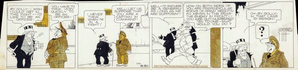 George McManus : Bringing Up Father  - Asta Fumetti: Tavole e Illustrazioni Originali - Associazione Nazionale - Case d'Asta italiane