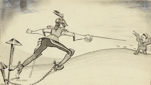 Giuseppe Sidoli - Guglielmo di Prussia trattenuto da Russia e Inghilterra