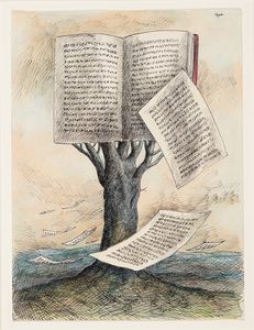 Roland Topor - Tree of Knowledge