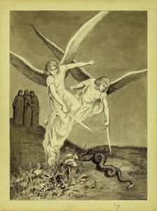 Manfredo Manfredini - Divina Commedia - Purgatorio, Canto  8