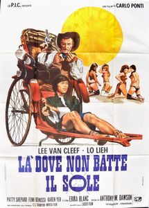 A.N.I. (autore non identificato) : L dove non batte il sole (The Stranger and the Gunfighter)  - Asta Fumetti: Tavole e Illustrazioni Originali - Associazione Nazionale - Case d'Asta italiane