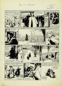 Dino Battaglia : L'ultimo dei Polignac  - Asta Fumetti: Tavole e Illustrazioni Originali - Associazione Nazionale - Case d'Asta italiane