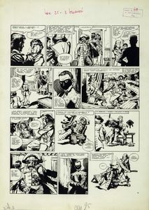 Dino Battaglia : L'ultimo dei Polignac  - Asta Fumetti: Tavole e Illustrazioni Originali - Associazione Nazionale - Case d'Asta italiane