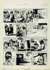 Dino Battaglia : L'ultimo dei Polignac  - Asta Fumetti: Tavole e Illustrazioni Originali - Associazione Nazionale - Case d'Asta italiane