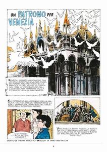 Dino Battaglia : Un patrono per Venezia  - Asta Fumetti: Tavole e Illustrazioni Originali - Associazione Nazionale - Case d'Asta italiane