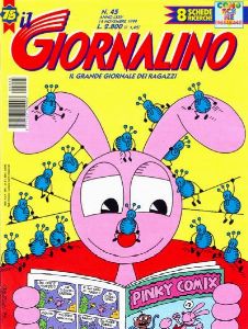 Massimo Mattioli : Pinky  - Asta Fumetti: Tavole e Illustrazioni Originali - Associazione Nazionale - Case d'Asta italiane