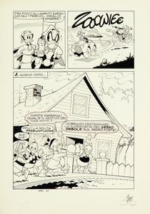 Giorgio Cavazzano - Paperinika contro Paperinik