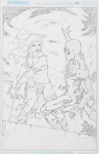 Mel Rubi - Spider-Man / Red Sonja