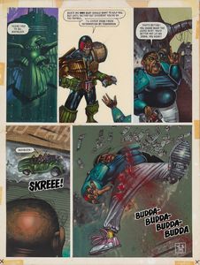 Greg Staples - Judge Dredd