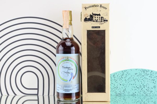 Prestonfield Highlander 1970  - Asta Spring Spirits - Whisky, Rum & More - Associazione Nazionale - Case d'Asta italiane