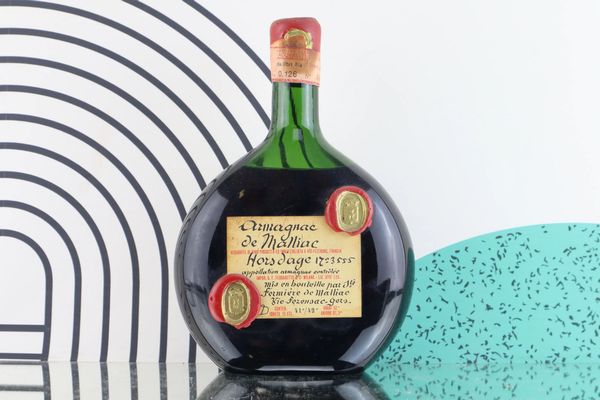 Armagnac Horse d'Age J. de Malliac  - Asta Spring Spirits - Whisky, Rum & More - Associazione Nazionale - Case d'Asta italiane