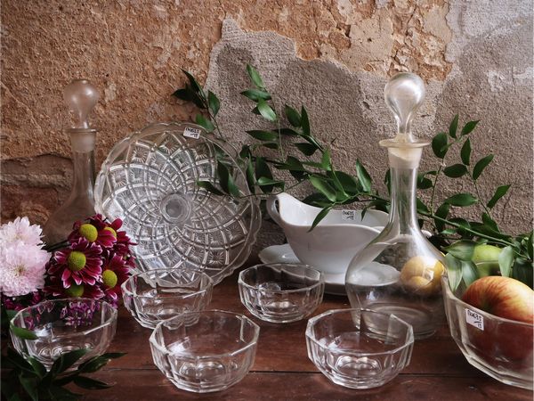 Miscellanea di accessori per la tavola  - Asta Un'antica dimora marchigiana: Arredi antichi e Arte contemporanea - Associazione Nazionale - Case d'Asta italiane